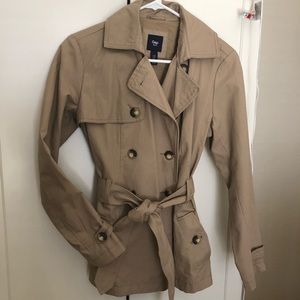 Gap Classic Tan Trench Coat